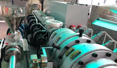 PE high efficient pipe machine to Chengdu Province